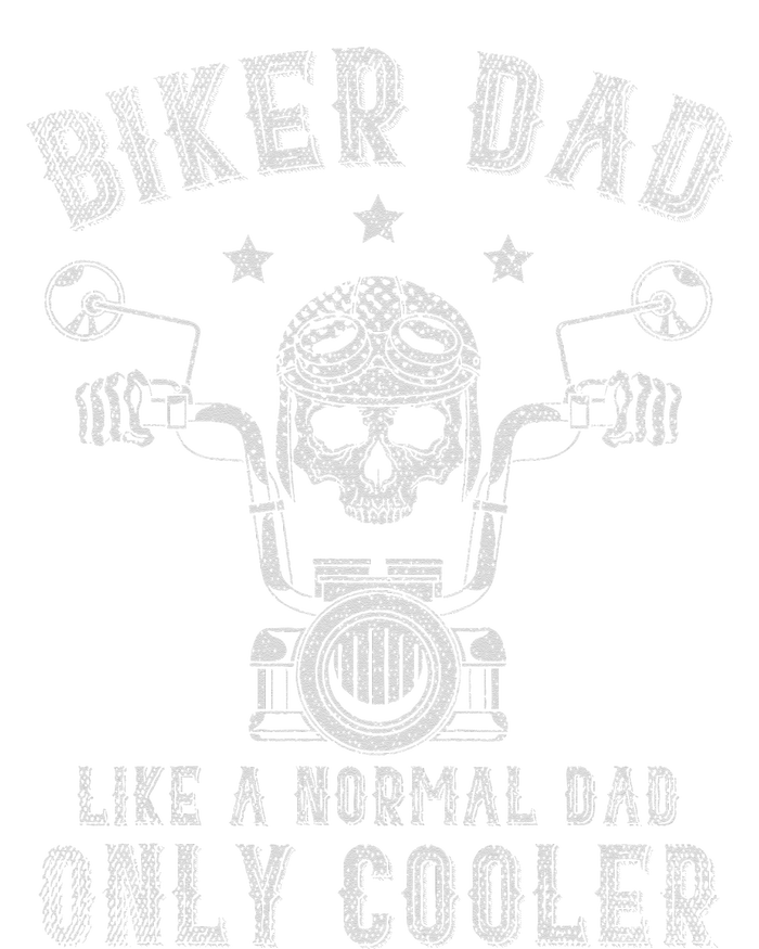 Biker Dad Like A Normal Dad Only Cooler Biking Skull Biker Toddler Long Sleeve Shirt