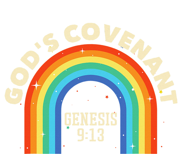 God’s Covenant Rainbow Genesis 9:13 Christian Poster