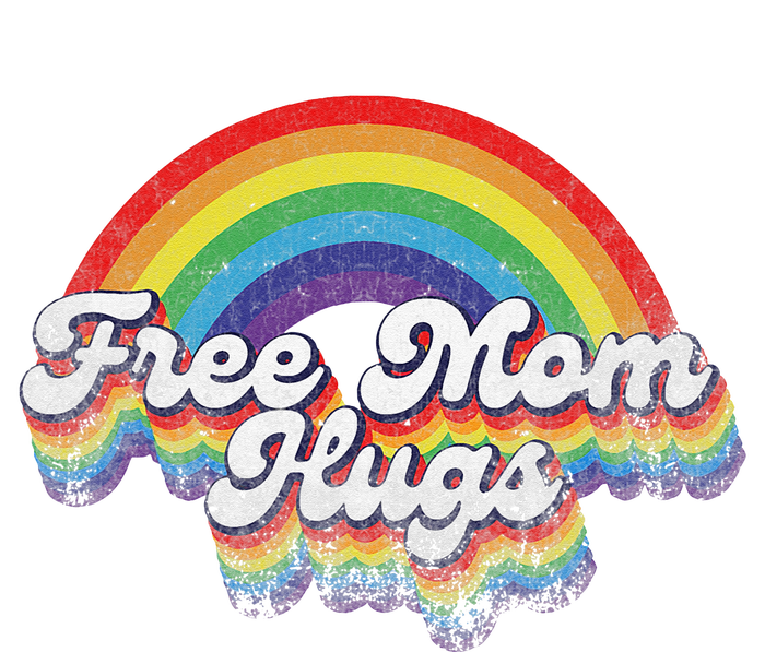 LGBT Pride Month Free Mom Hugs Rainbow Heart LGBT Flag Kids Long Sleeve Shirt