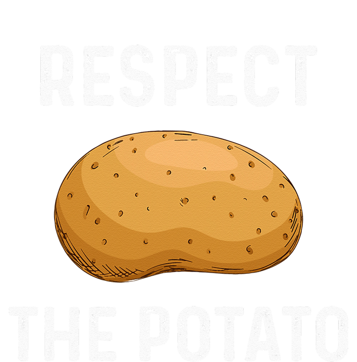 Respect The Potato Funny Root Vegetable Potatoes Tank Top