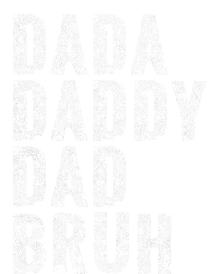 Dada Daddy Dad Bruh Funny Papa Gift Father Day Women's Crop Top Tee