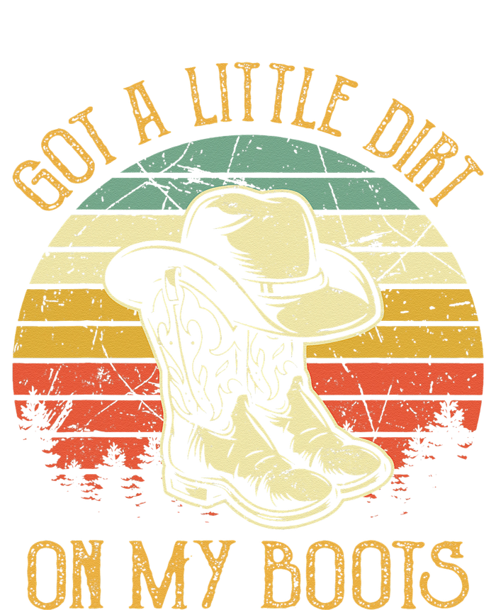 Got A Little Dirt On My Boots Country Music Lover Grommeted Golf Towel