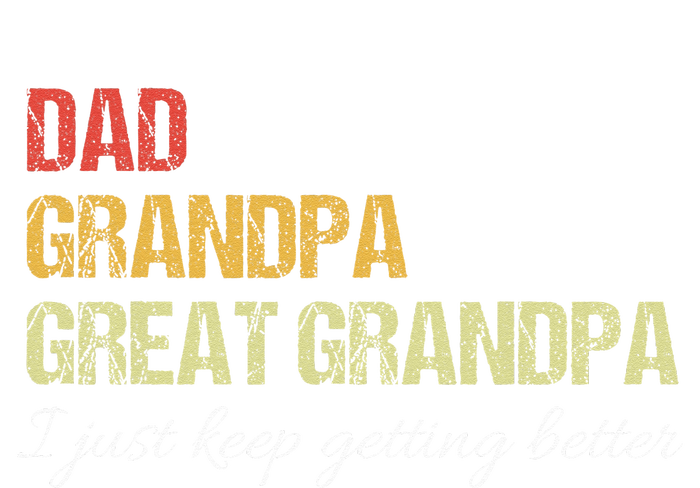 Fathers Day Gift from Grand Dad Grandpa Great Grandpa Kids Tie-Dye T-Shirt