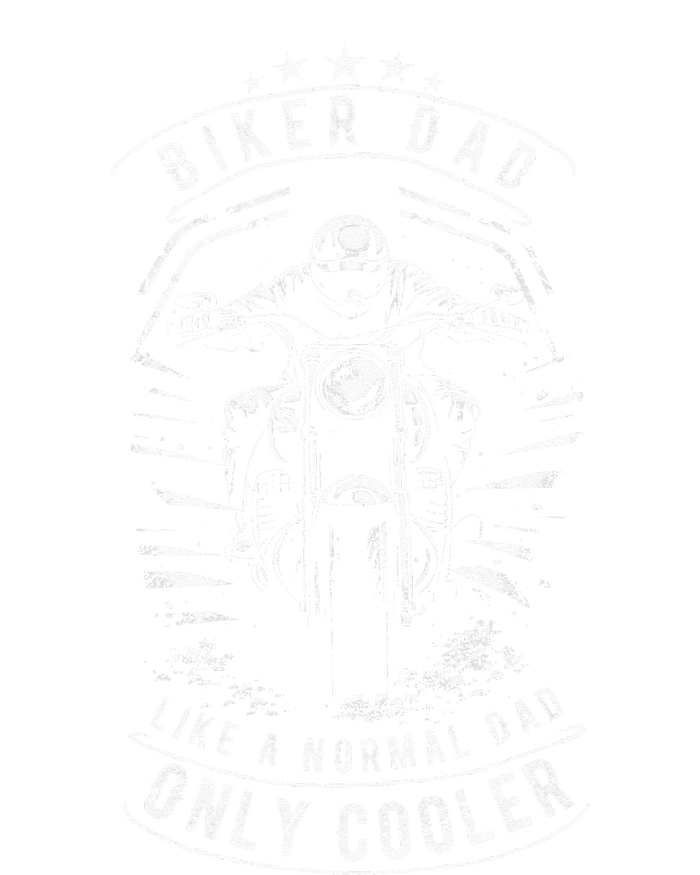 Biker Dad Motorcycle Father's Day Design for Fathers T-Shirt