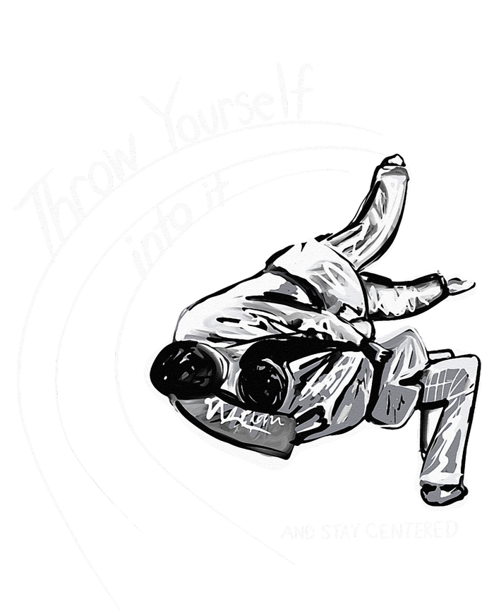 Throw Yourself Into It And Stay Centered JudoMartial Arts USA-Made Doggie Bandana