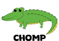 Chomp Cute Alligator Sustainable Beanie