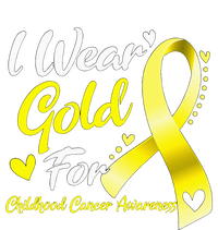 I Wear Gold For Childhood Cancer Awareness T-Shirt