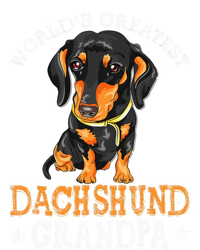 World's Greatest Dachshund Grandpa Funny Dog Wiener Lover T-Shirt