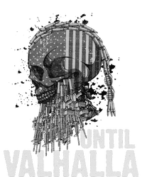 Until Valhalla Viking US Flag Vintage Til Valhalla T-Shirt