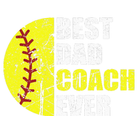 Softball Best Dad Coach Ever Retro Father Softball Coach Dad Legacy Cool Fit Booney Bucket Hat