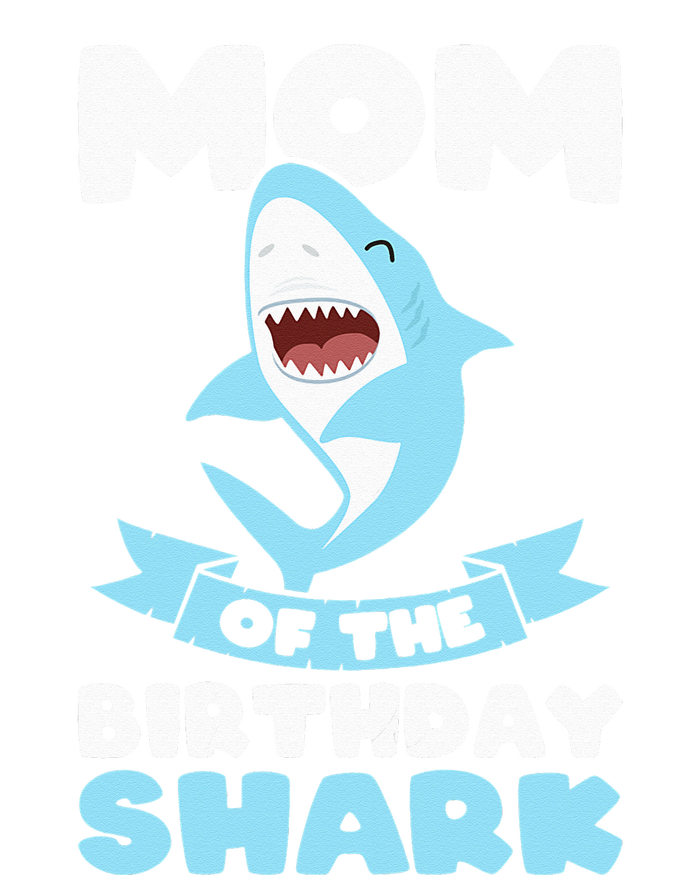 Mom of the Birthday Shark Birthday T-Shirt