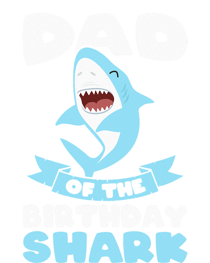 Dad of the Birthday Shark Birthday Canvas