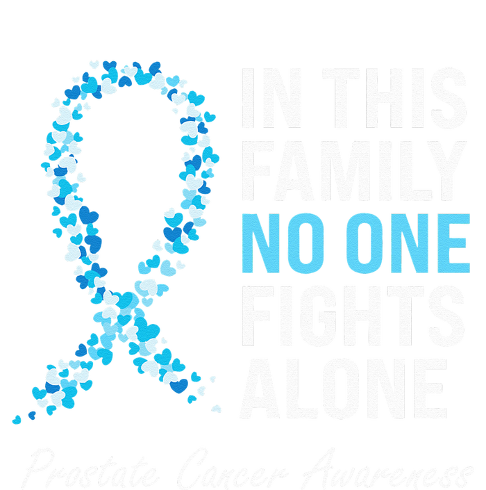 Family Prostate Cancer Awareness Light Blue Ribbon Survivor Toddler T-Shirt