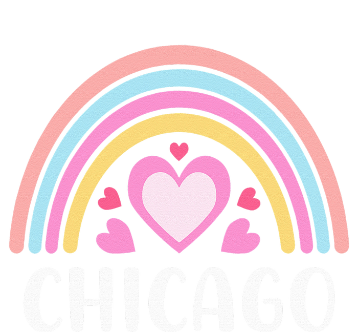 Chicago Illinois for  Rainbow Hearts Tie Dye Hoodie