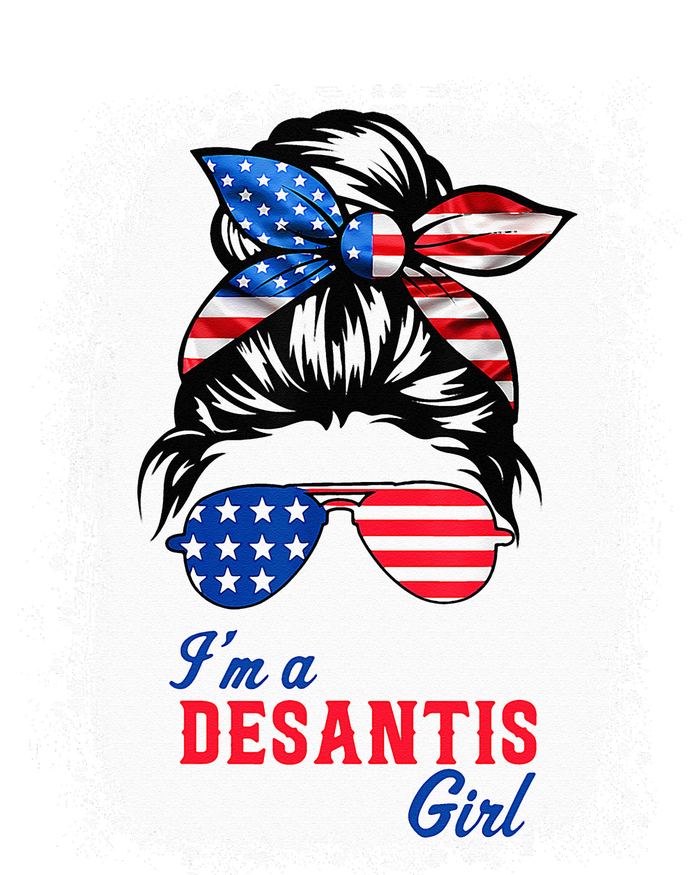 I'm Desantis Florida Governor 2024 US American Flag T-Shirt