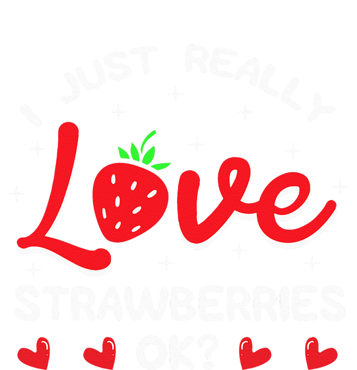 I Love Strawberries Fruit Lover Strawberry Fruitarian Berry Ceramic Star Ornament