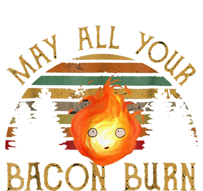 Vintage Retro May All Your Bacon Burn BBQ Grunge Legacy Cool Fit Booney Bucket Hat