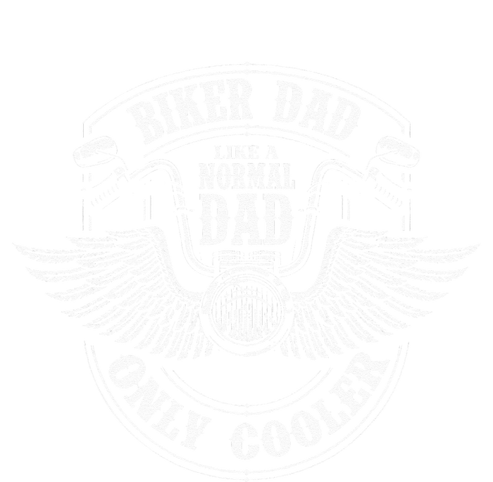 Biker Dad Like A Normal Dad Only Cooler Motorcycle Biker Sustainable Knit Beanie