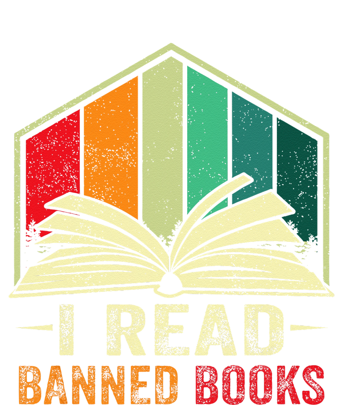 I Read Banned Books Week Librarian Freedom Reader Nerd Women's Racerback Tank