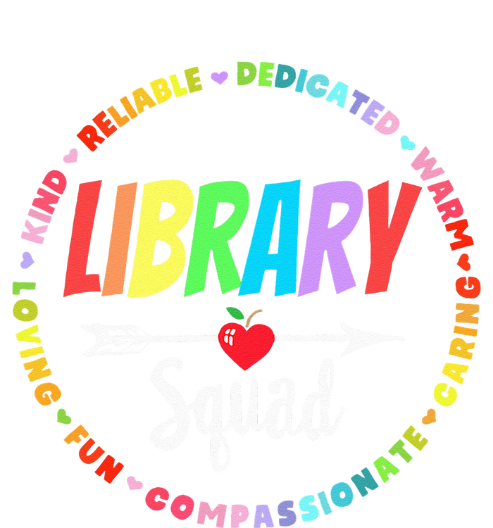 Library Squad Funny School Librarian Life Book Nerd Crew Pom Pom 12in Knit Beanie