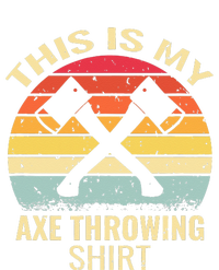 Axe Throwing Throw Retro Axe Throwing Hatchet T-Shirt