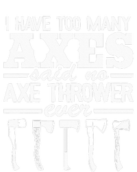 I Have Too Many Axes Quote Hatchet Hobby Funny Axe Throwing Women's Tri-Blend 3/4-Sleeve Raglan Shirt