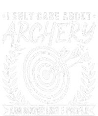 I Only Care About Archery Funny Bow Hunting Hunter Archer T-Shirt