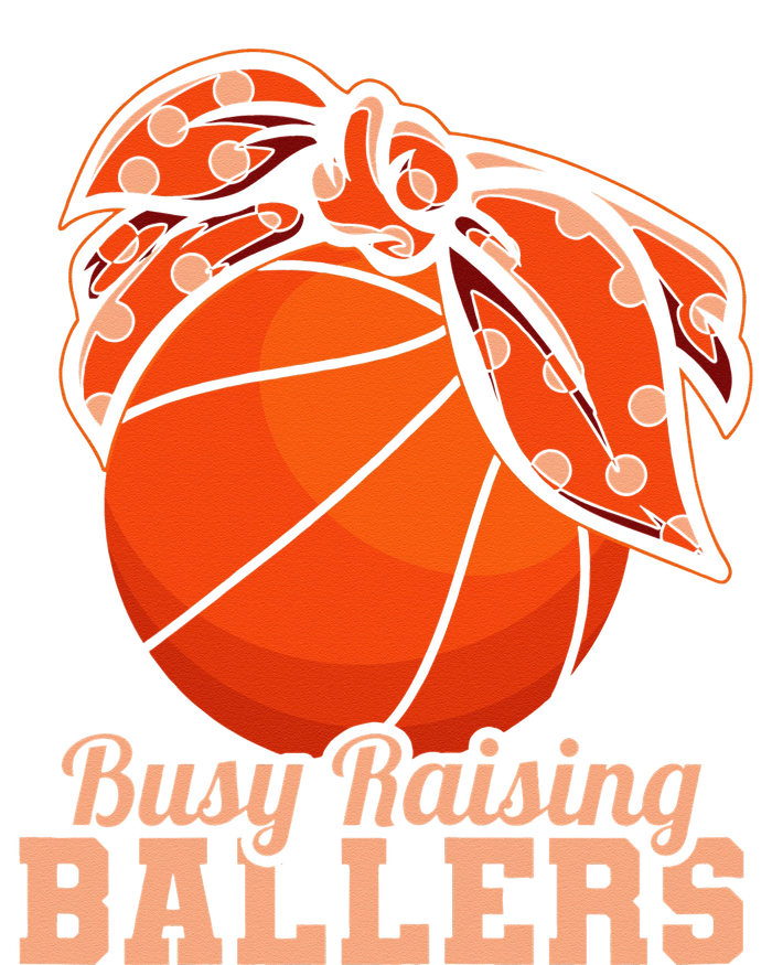 Busy Raising Ballers Basketball Player Mother Kids Sweatshirt