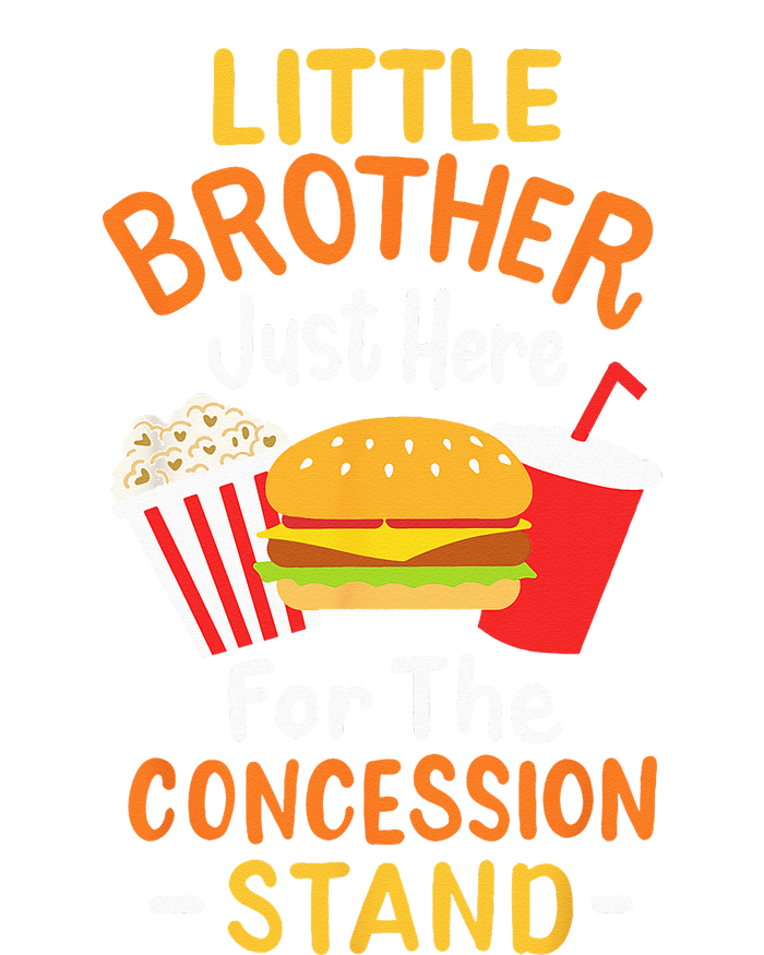 Little Brother Concession Stand Softball Baseball Snacks T-Shirt