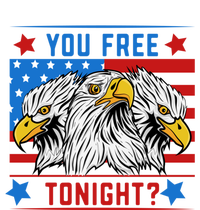 You Free Tonight American Flag Patriotic Eagle 4th July Gift 16 in Basic Backpack