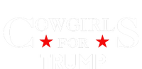 Cowgirls For Trump 2024 Kids Long Sleeve Shirt