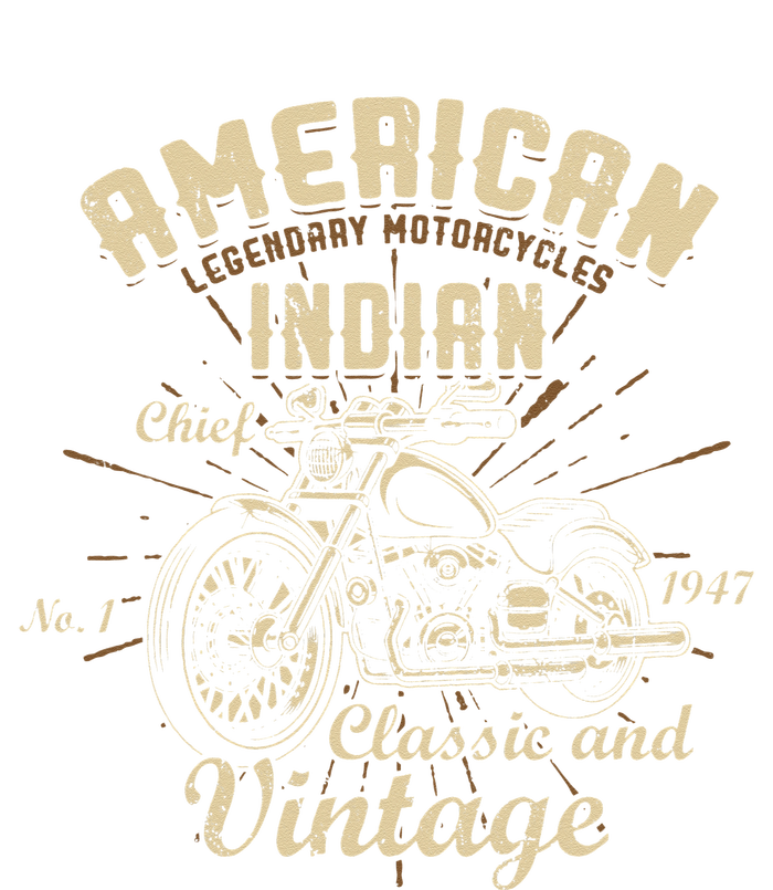 Retro Vintage American For Old Biker T-Shirt