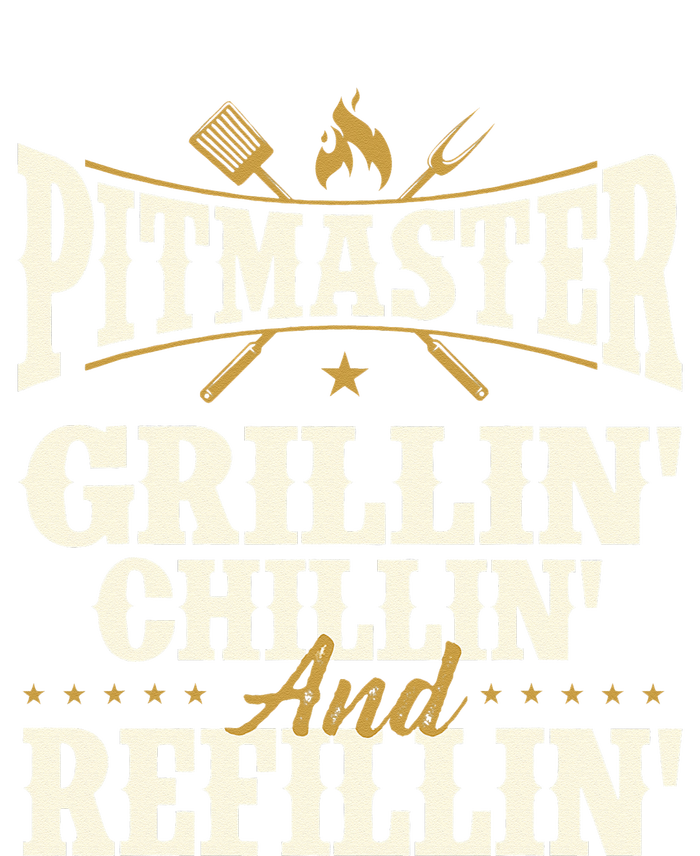 Pitmaster Grillin Chillin And Refillin BBQ Smoker Grilling Tall Hoodie