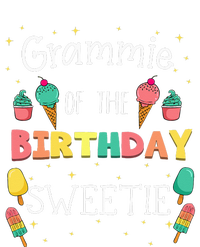 Grammie Of The Birthday Sweetie Ice Cream Bday Party Grandma T-Shirt