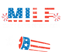 MILF Man I Love Fireworks 4th Of July Funny Fourth Of July Tall T-Shirt