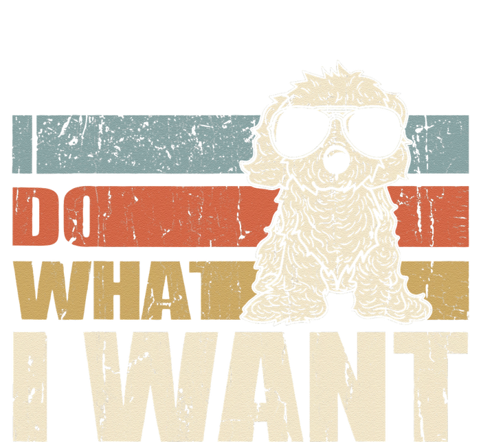 I do what I want funny Cavapoo Vintage Retro T-Shirt