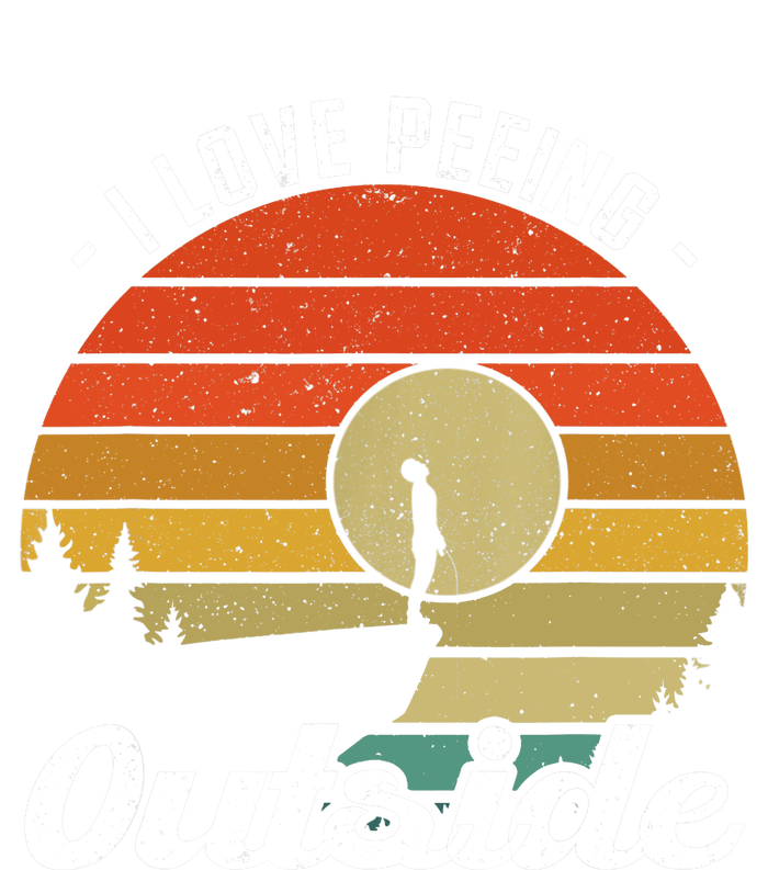 I Love Peeing Outside - Camper and Hiker Ladies Essential Flowy Tank