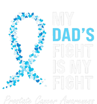 Prostate Cancer Awareness Light Blue Ribbon Dad Survivor Cooling Performance Crew T-Shirt