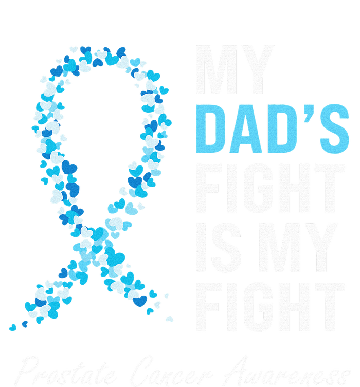 Prostate Cancer Awareness Light Blue Ribbon Dad Survivor Cooling Performance Crew T-Shirt