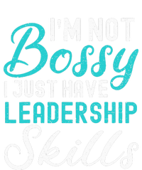 I'm Not Bossy I Just Have Leadership Skills Funny Humor Kids Tie-Dye T-Shirt