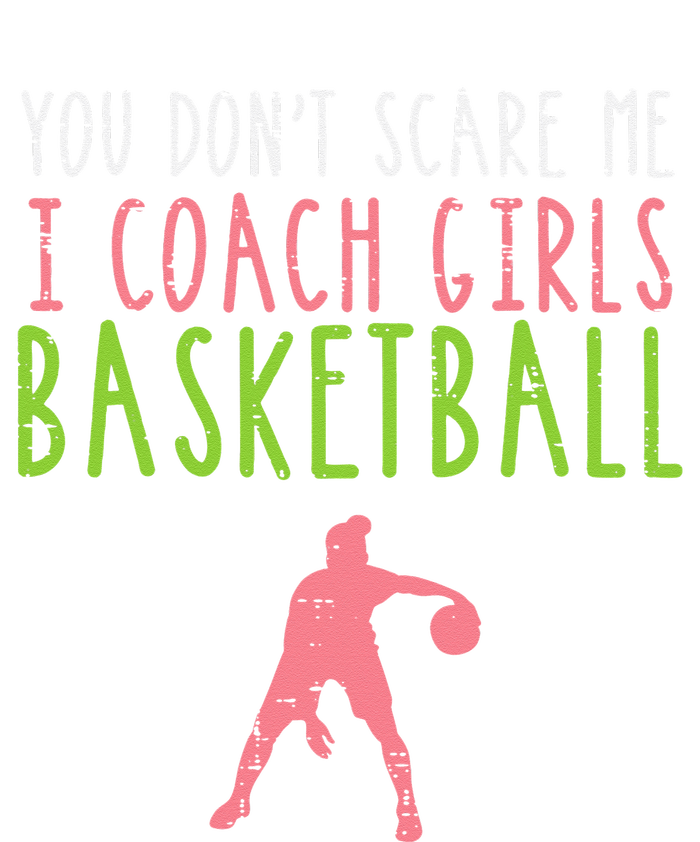 You Dont Scare Me I Coach Basketball Funny Dry Zone Grid Polo