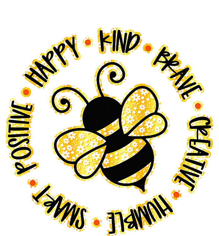 Bee Happy Kind Brave Humble Smart Positive bumblebee Youth Performance Sprint T-Shirt