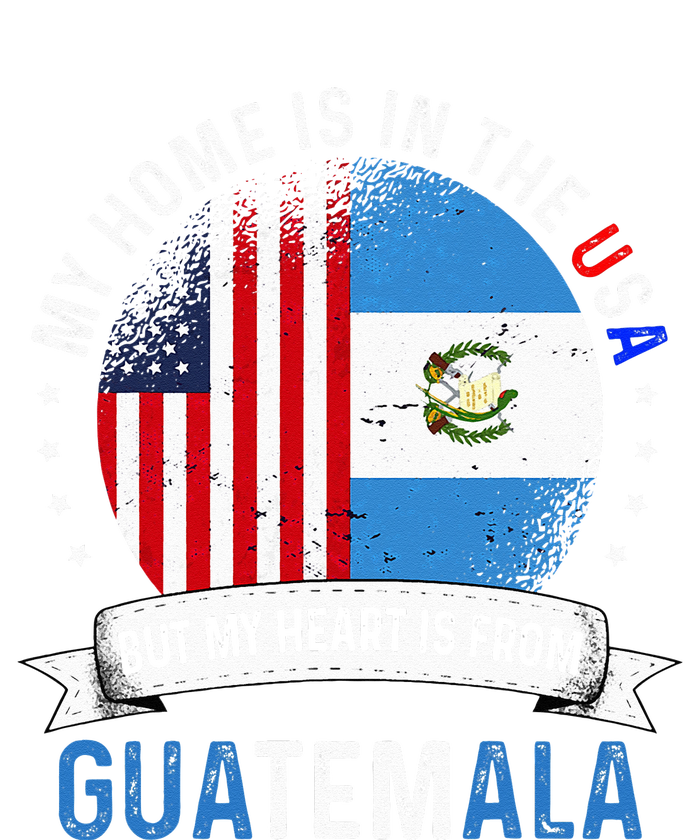 Guatemalan American Patriot Heart is from Guatemala Flag T-Shirt