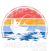 Vintage Retro New York Oneida Lake Summer Fishing T-Shirt