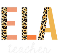 Leopard ELA Teacher English Language Arts Teacher Valucap Bio-Washed Visor