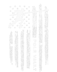 American Flag Pole Vault Apparel Vintage Pole Vault T-Shirt