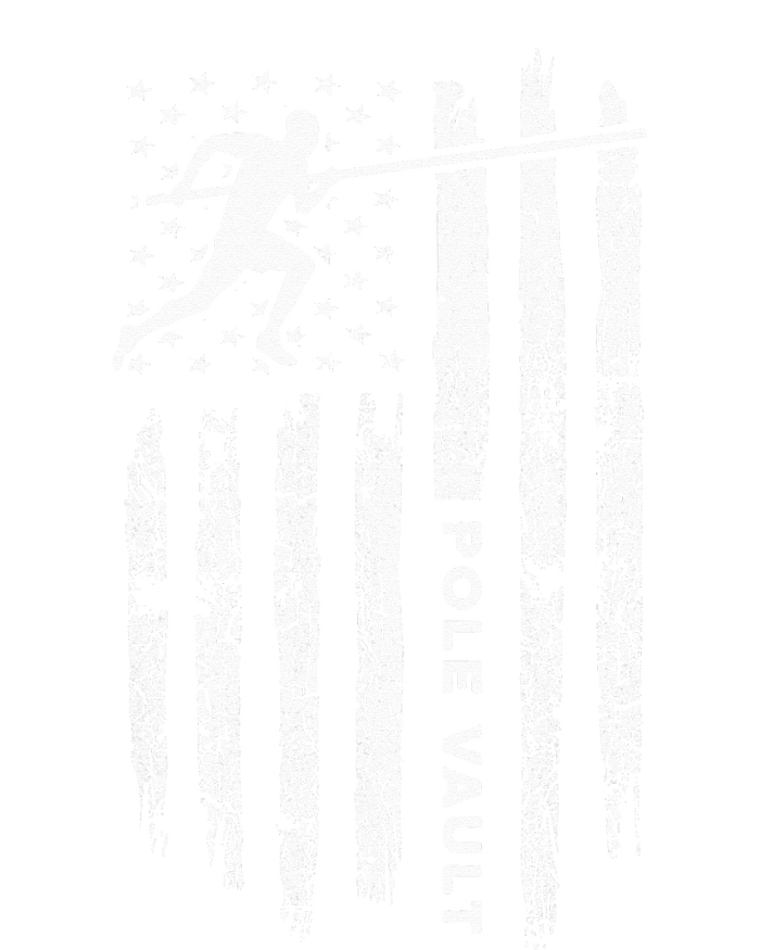 American Flag Pole Vault Apparel Vintage Pole Vault T-Shirt