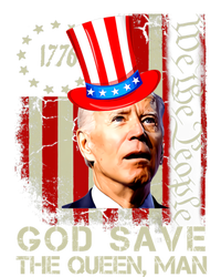 God Save The Queen Man Funny Joe Biden Shirts Cooling Performance Long Sleeve Crew