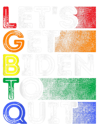 Funny LGBTQ Anti Biden Lets Get Biden To Quite T-Shirt