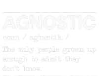 Agnostic Definition AntiReligion Agnosticism Atheist T-Shirt